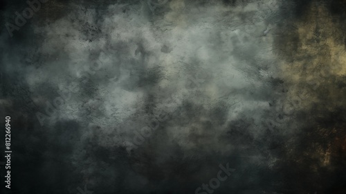 Eerie and Abstract Dark Cloudy Texture with Swirling Mist