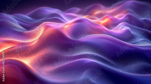 Computer Generated Image of a Wave of Water