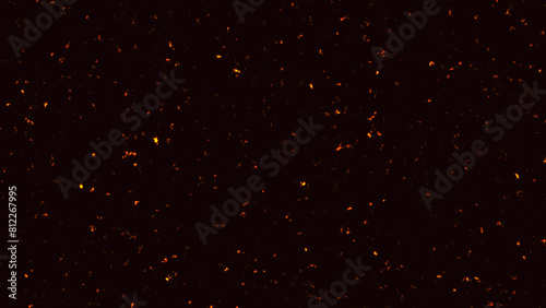 Abstract black background with lights glowing texture dark design