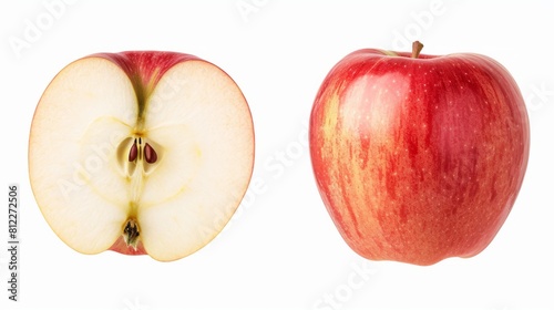 Abundance and Beauty: Lush Apples Fruits