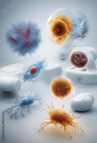 virus in background