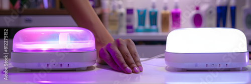 Comparative Analysis of UV and LED Nail Lamps in a Professional Nail Salon Setting