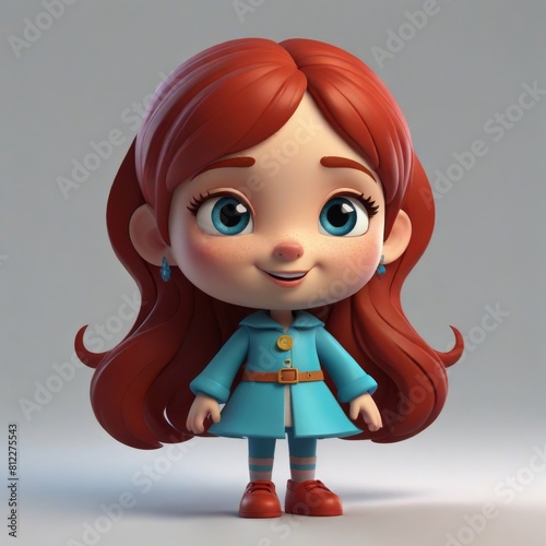 3D Girl Character