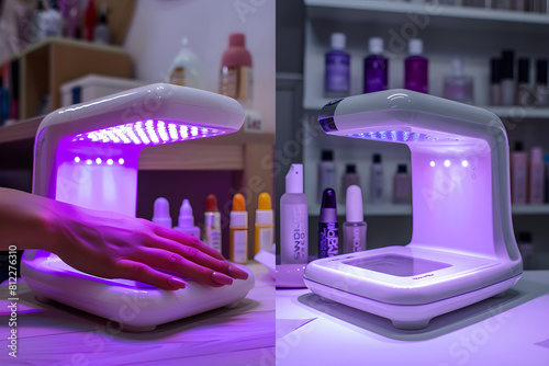 Comparative Analysis of UV and LED Nail Lamps in a Professional Nail Salon Setting