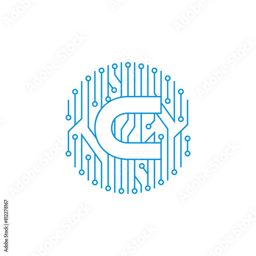 C and Circuit logo 003