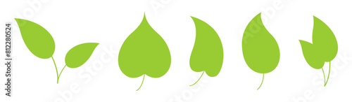 natural green leave icon