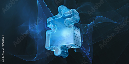 3D Holo Puzzleteil