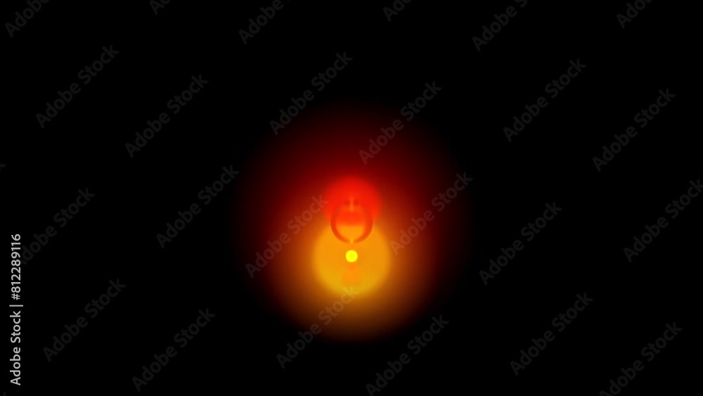 amber aura: precipitation pattern [particle transmission]