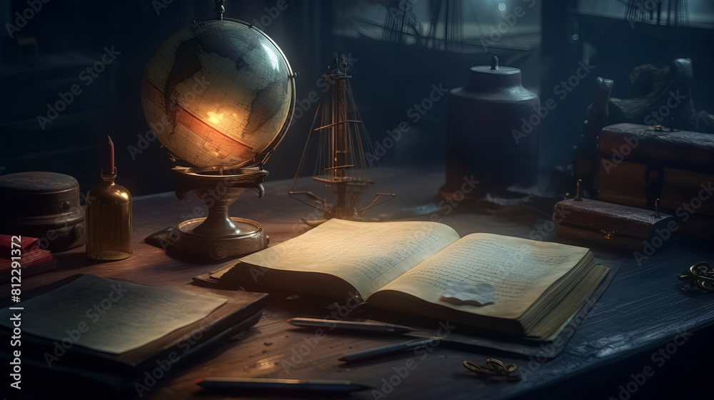Search for new creative ideas. surreal mystical fantasy artwork