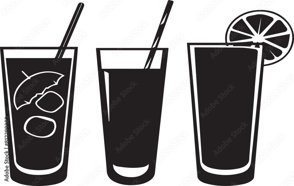 Fototapeta premium glass of lemonade