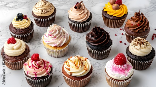 Variety of Cupcakes 