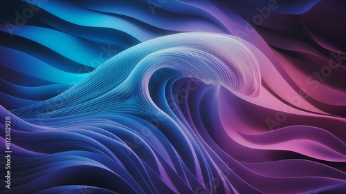 Wallpaper Mural abstract multicolor gradient background Torontodigital.ca