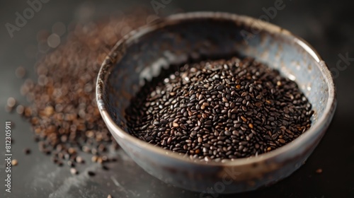 Dark colored sesame seed