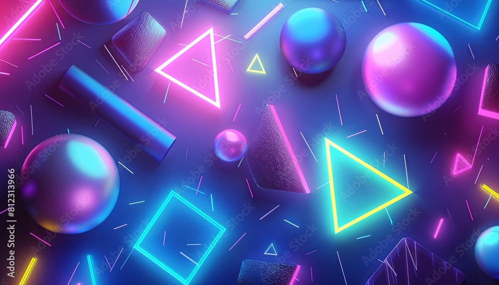 Futuristic neon abstract background with a glowing outline, 3d shape white neon glowing effect.
Futuristic neon abstract background with a glowing outline, 3d shape white neon glowing effect.