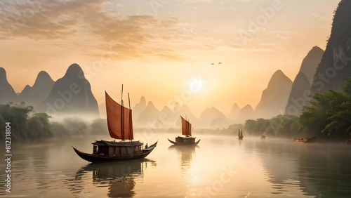 yangtze river of china © Luisa