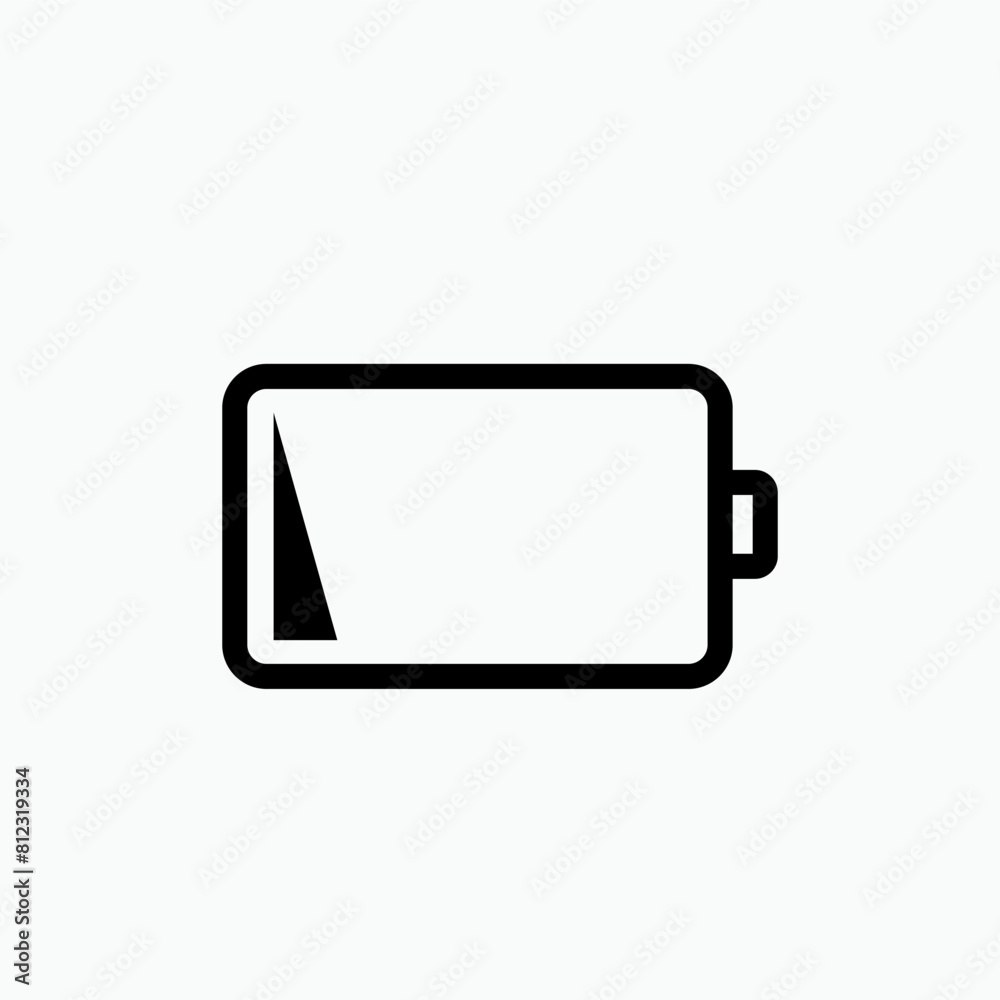 Battery Icon. Power, Energy Symbol. Applied for Design, Presentation, Website or Apps Elements. Battery Icon. Power, Energy Symbol. Applied for Design, Presentation, Website or Apps Elements.