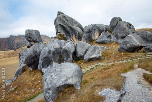 Castle Hill Rocks - New Zealand photo