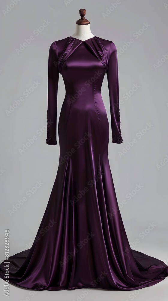 Elegant Purple Dress for Fancy Events