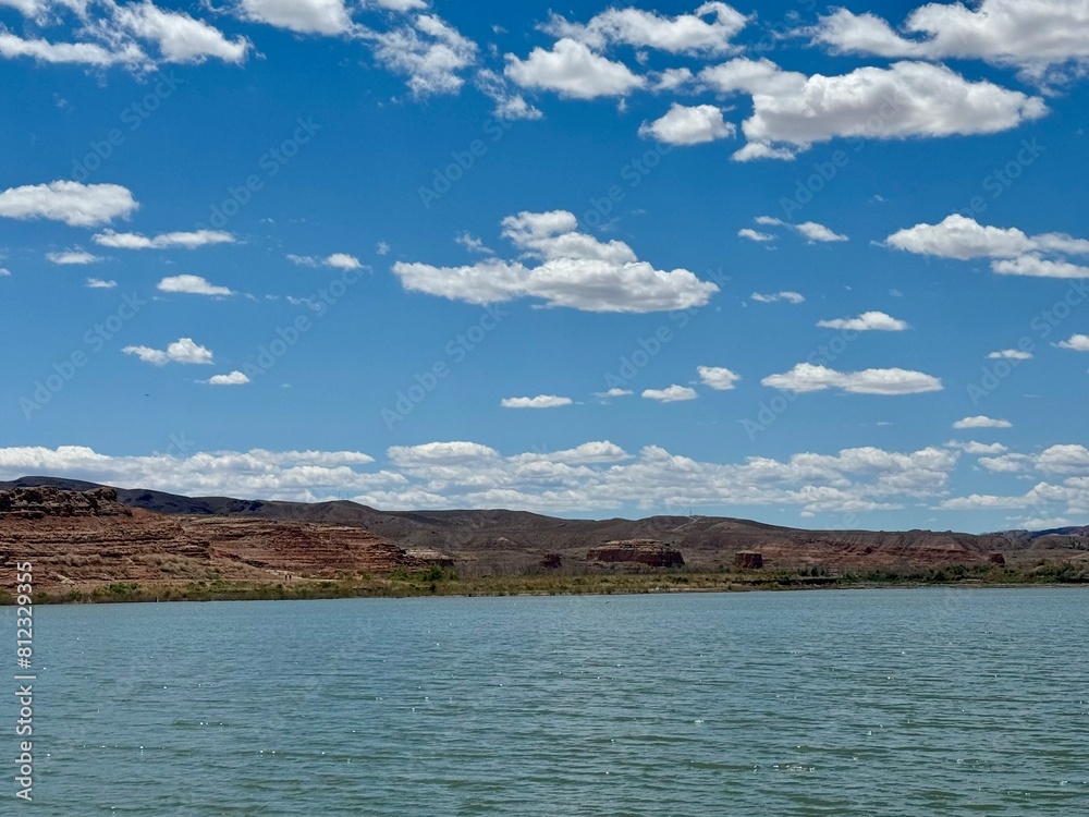 an oasis in the middle of the wild desert - a lake in the Las Vegas desert an oasis in the middle of the wild desert - a lake in the Las Vegas desert