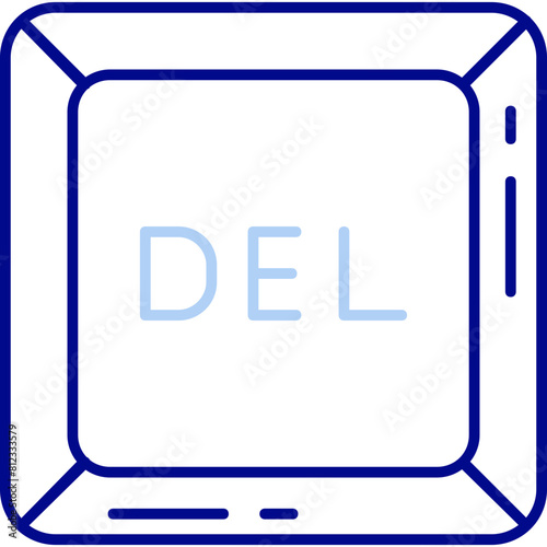 Delete key Icon