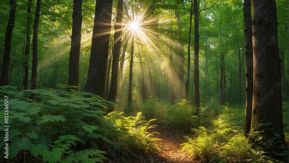 shows a dense forest with green plants and trees shows a dense forest with green plants and trees