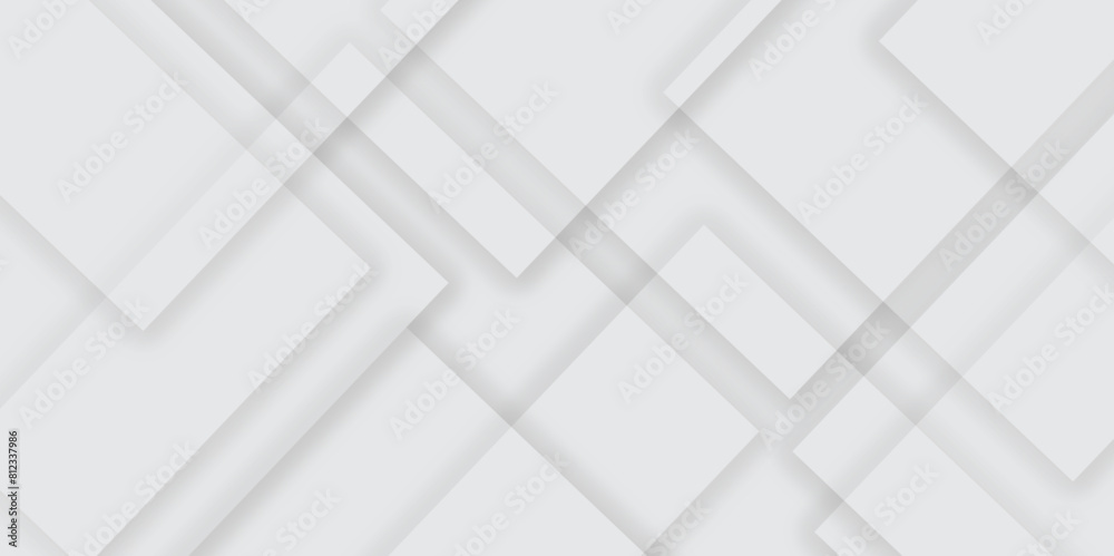 Abstract white background design with layers of textured white transparent material in triangle and squares shapes. White color technology concept geometric line vector white light grey background.
Abstract white background design with layers of textured white transparent material in triangle and squares shapes. White color technology concept geometric line vector white light grey background.