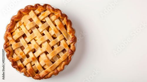 Baking tasty Apple pie, Stock photo