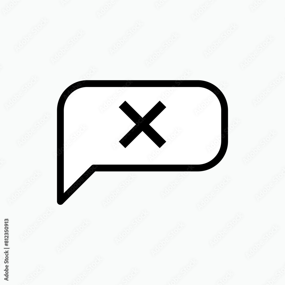 Delete Icon. Erase Symbol - Vector. Delete Icon. Erase Symbol - Vector.