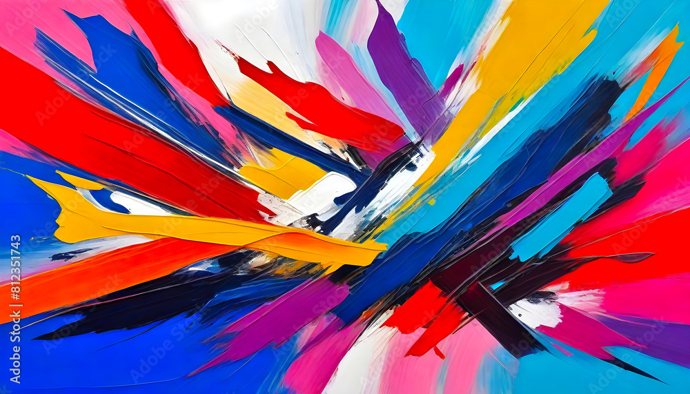 An abstract expressionist artwork that explores the interplay of chaos and order through dynamic brushstrokes, vibrant colors, and layered textures, symbolizing the balance in life's complexities. An abstract expressionist artwork that explores the interplay of chaos and order through dynamic brushstrokes, vibrant colors, and layered textures, symbolizing the balance in life's complexities.