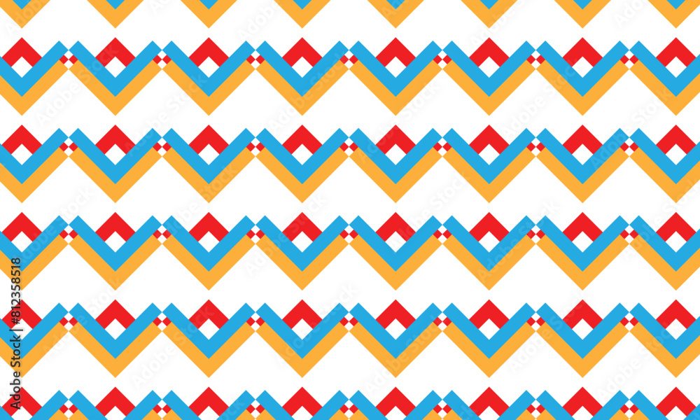 abstract simple monochrome geometric blue red orange wave pattern. abstract simple monochrome geometric blue red orange wave pattern.