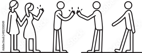 Children Holding Hands in Playful Dance
