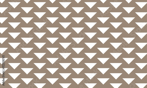 abstract simple geometric ash triangle stylish pattern on white.