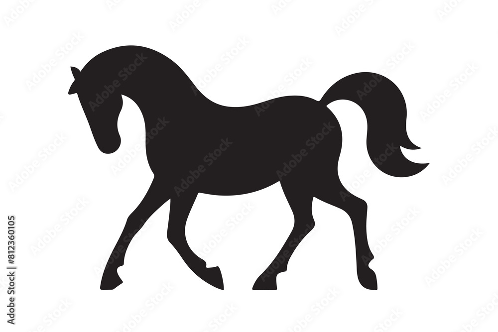 isolated black silhouette of a horse collection, Set of horse silhouette vector. A silhouette of a running horse, horse silhouette vector illustration isolated black silhouette of a horse collection, Set of horse silhouette vector. A silhouette of a running horse, horse silhouette vector illustration
