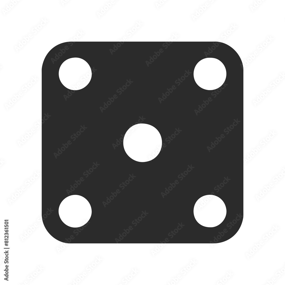 dice on white background transparent icon, png, icon illustration