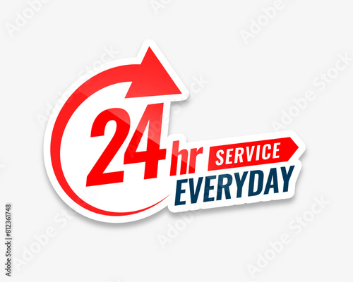 24 hours everyday service logo 1