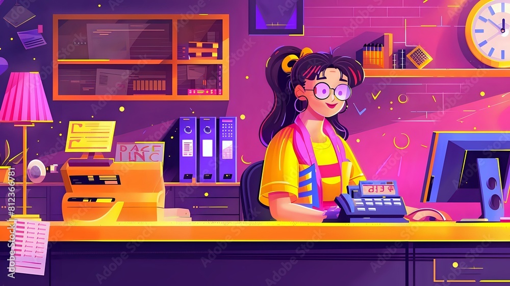 The Workspace of a Payroll Clerk in Accounting & Finance The Workspace of a Payroll Clerk in Accounting & Finance