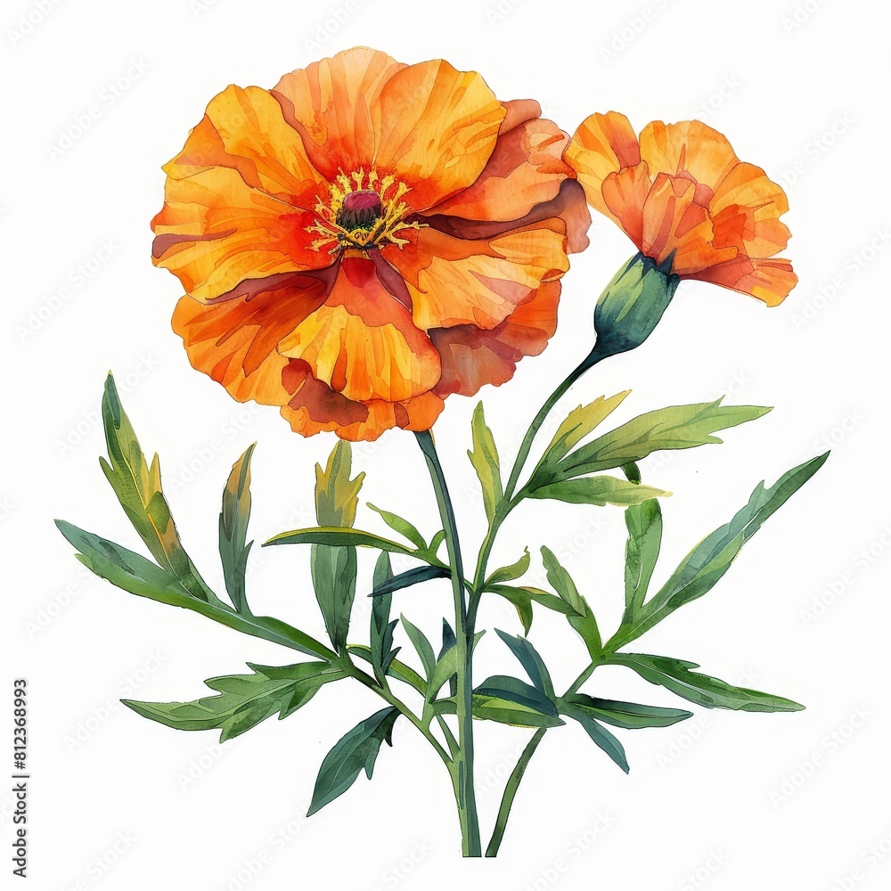 Orange poppies are a symbol of joy, beauty, and new beginnings. Orange poppies are a symbol of joy, beauty, and new beginnings.