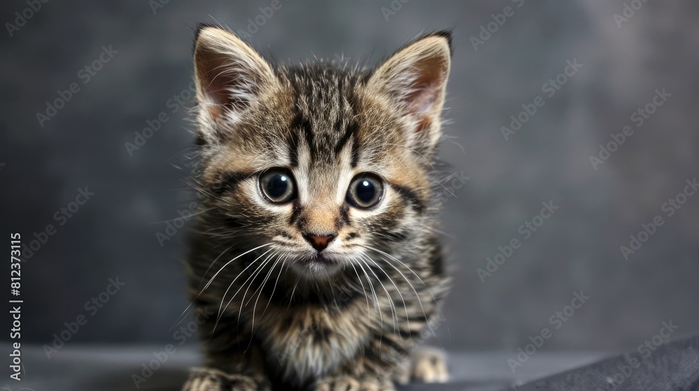 Adorable small kitten