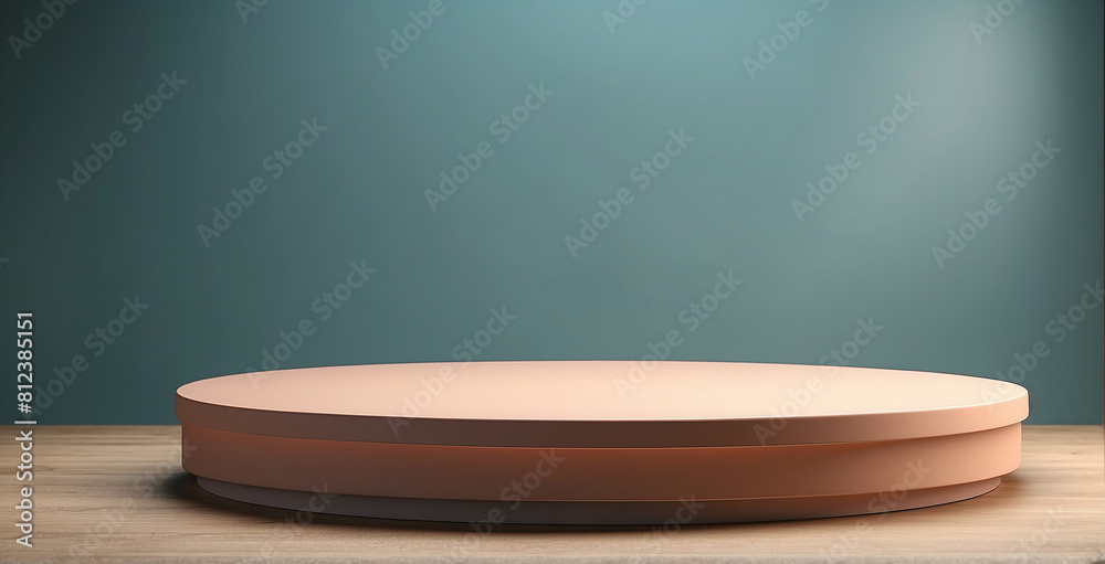 Podium Design product display podium 3d render with wall background Podium Design product display podium 3d render with wall background