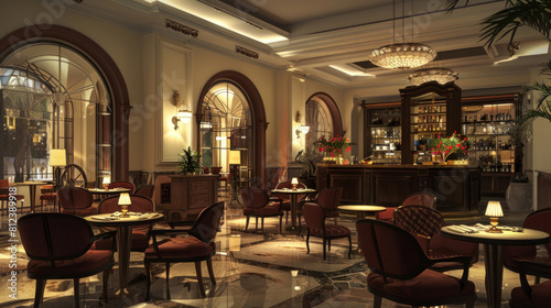 Indulge in the inviting ambiance of a cafe and bistro  with cozy seating and mouthwatering cuisine.