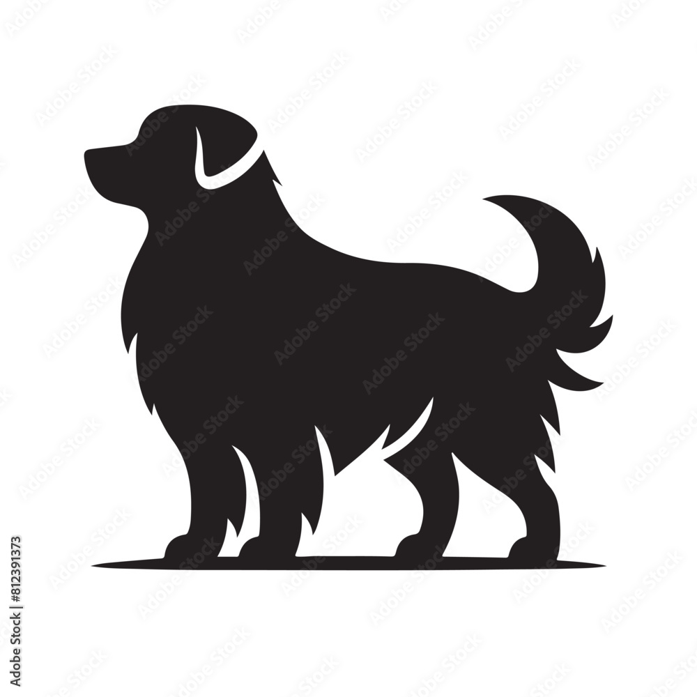 isolated black silhouette of a dog collection, Set of dog silhouette vector. Dogs and puppies in different breed, corgi, golden retriever, poses, sitting, standing, jump isolated black silhouette of a dog collection, Set of dog silhouette vector. Dogs and puppies in different breed, corgi, golden retriever, poses, sitting, standing, jump