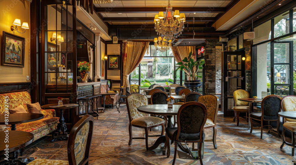 Savor the flavors of a cafe and bistro, where gourmet coffee and delectable dishes take center stage. Savor the flavors of a cafe and bistro, where gourmet coffee and delectable dishes take center stage.