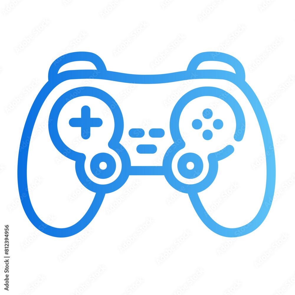 joystick gradient icon joystick gradient icon