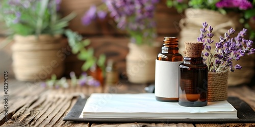 Therapeutic Uses of Essential Oils in Post Operative Recovery Guidebook with Healthcare and Medical Theme
