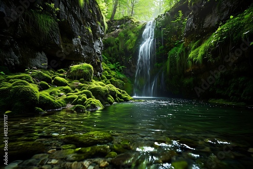 waterfall in the forest