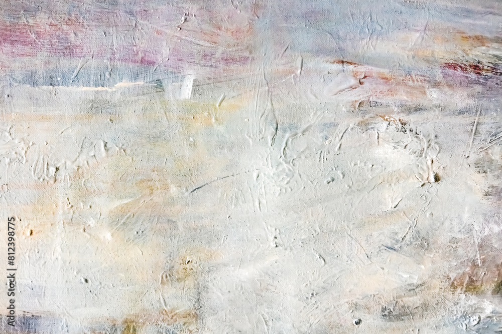 Fototapeta premium abstract textured background with brush strokes closeup.