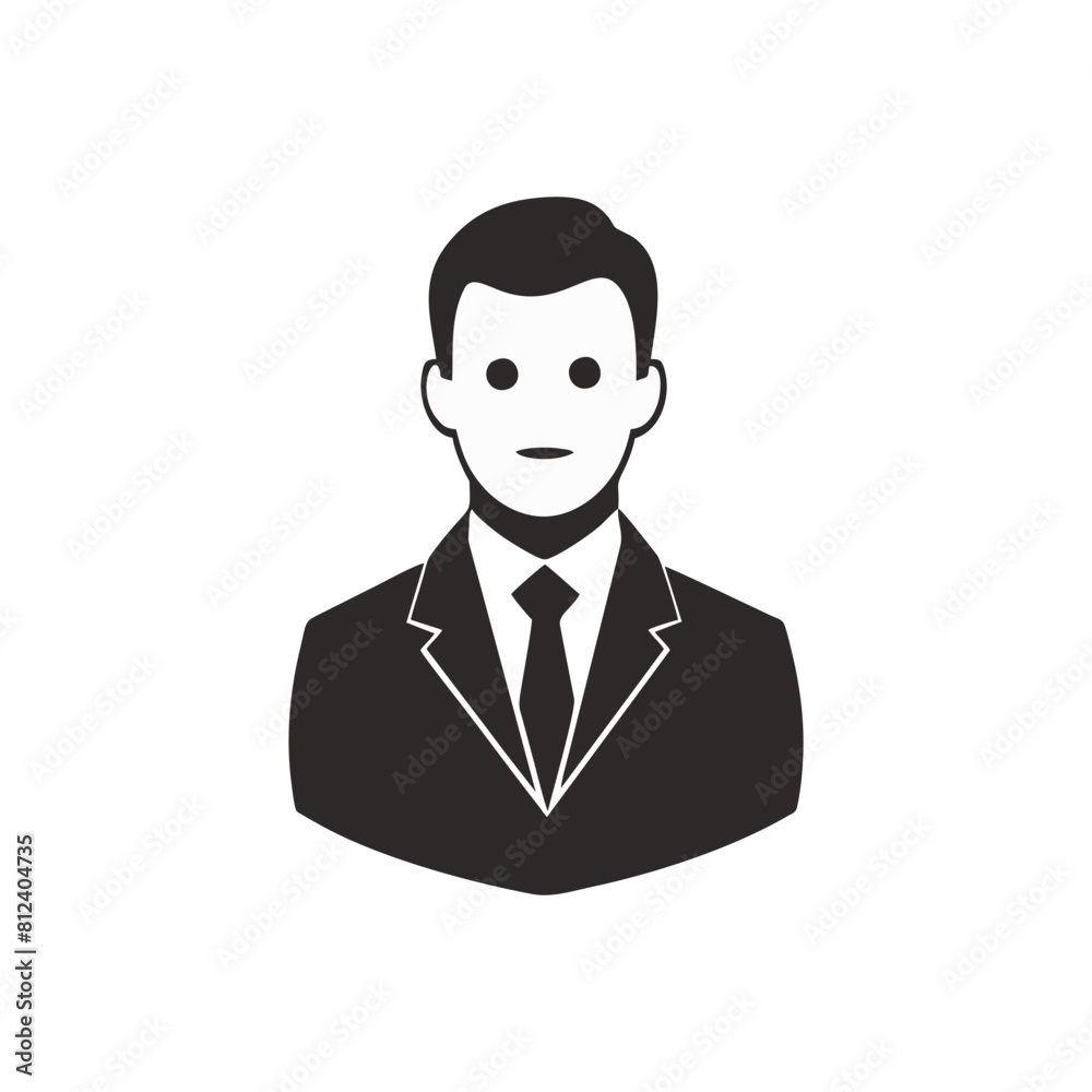 male character vector logo design, male logo vector male character vector logo design, male logo vector