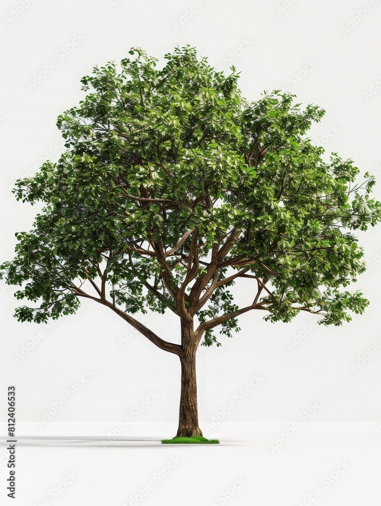 Obraz premium tree isolated on white