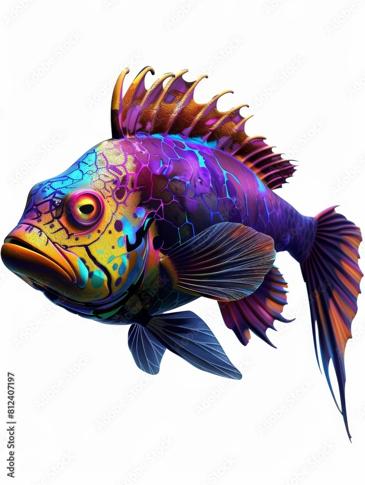 Fototapeta premium siamese fighting fish
