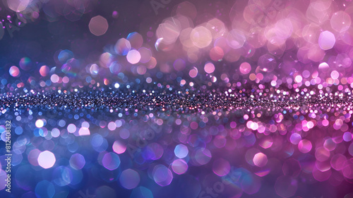 abstract backdrop with silver  purple  and blue lights